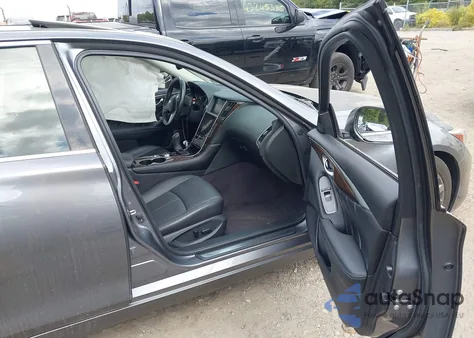 2018 Infiniti Q50 3.0T Luxe from USA, damaged, VIN JN1EV7AR9JM439952